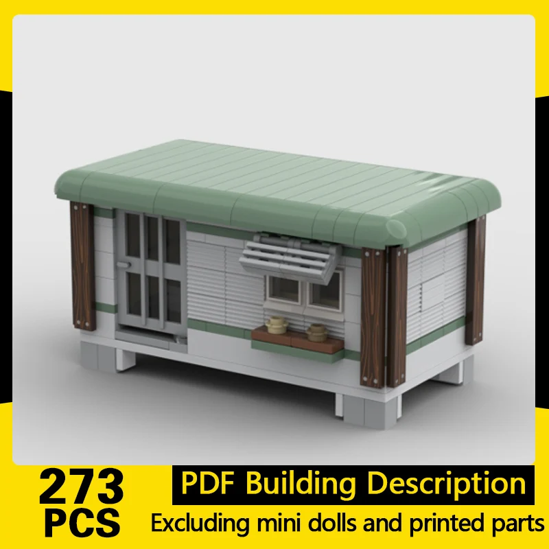 City Street View Model MOC Building Bricks Trailer Park House Modular Technology Gifts Holiday Assemble Children Toys Suit
City Street View Model MOC Building Bricks Trailer Park House Modular Technology Gifts Holiday Assemble Children Toys Suit