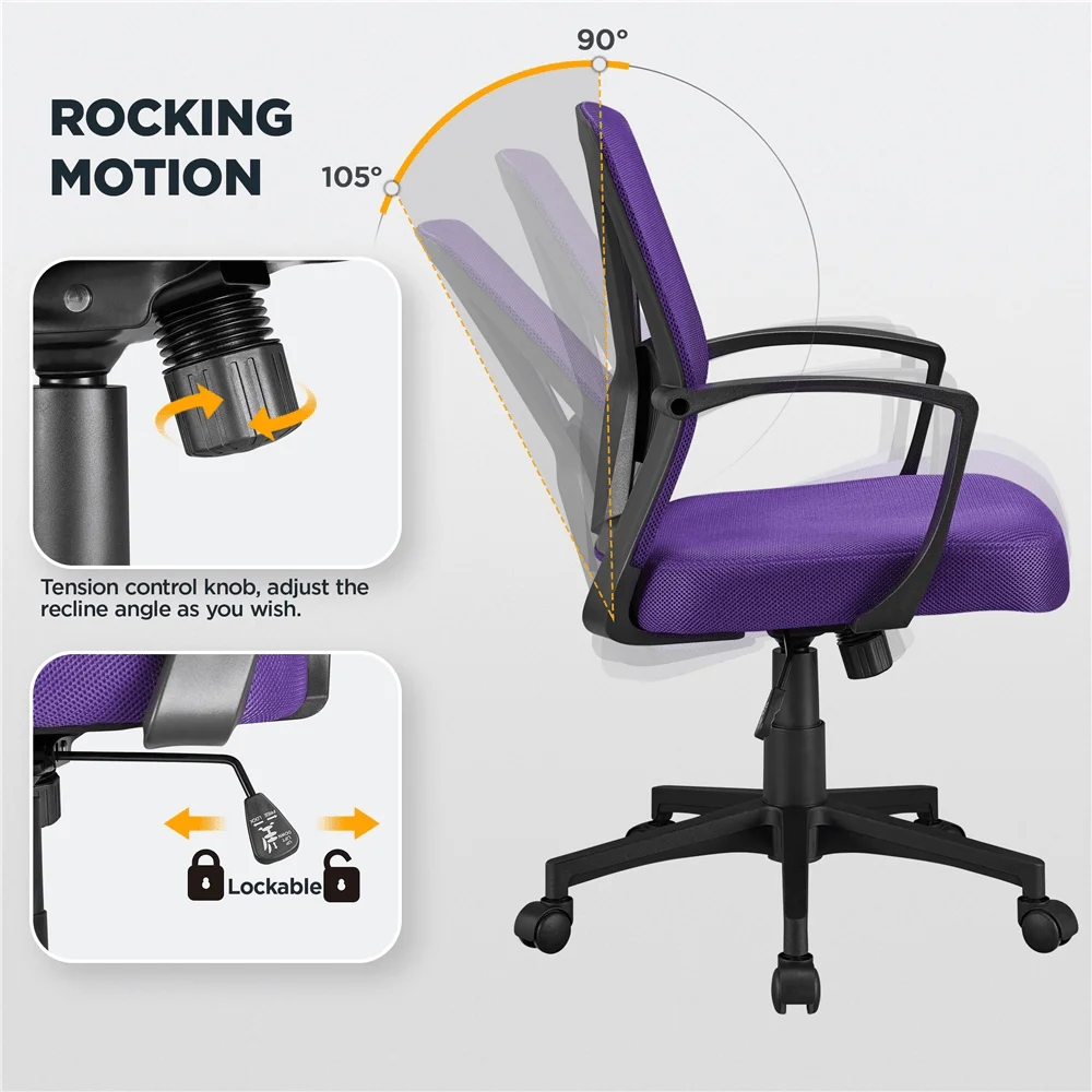 Height Adjustable Office Chair Mesh Padded Computer Chair With Armrest Adjustable Lumbar Support Mid Back Swivel Chair Executiv
Height Adjustable Office Chair Mesh Padded Computer Chair With Armrest Adjustable Lumbar Support Mid Back Swivel Chair Executiv