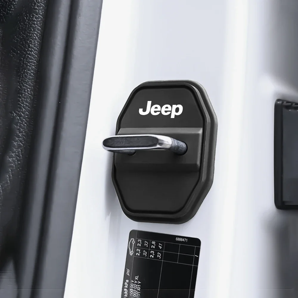 Silicone Door Lock Stopper Cover Protector Accessories for Jeep Renegade Wrangler Grand Cherokee Avenger Compass
Silicone Door Lock Stopper Cover Protector Accessories for Jeep Renegade Wrangler Grand Cherokee Avenger Compass