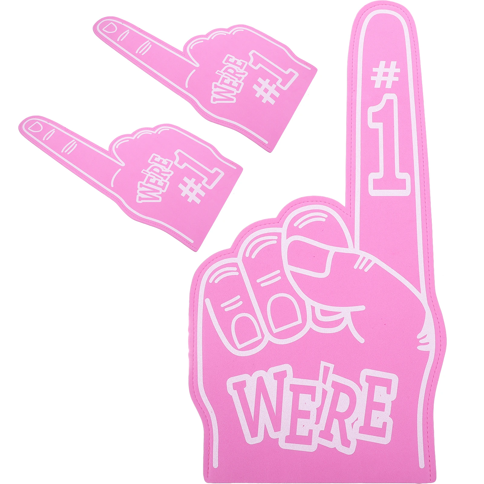 3pcs Foam Finger Giant Foam Hands Cheerleading Props Sports Party Noise Makers for Soccer Basketball Team Spirit Gifts Kids
3pcs Foam Finger Giant Foam Hands Cheerleading Props Sports Party Noise Makers for Soccer Basketball Team Spirit Gifts Kids