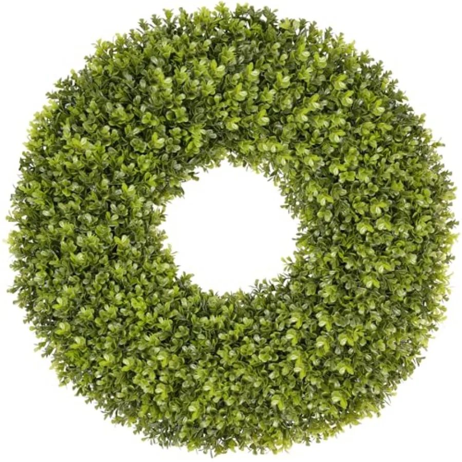 23''Boxwood Wreaths for Front Door Artificial Spring Wreaths for Farmhouse Wedding Green Year Round Indoor Outdoor for Fall Sum
23''Boxwood Wreaths for Front Door Artificial Spring Wreaths for Farmhouse Wedding Green Year Round Indoor Outdoor for Fall Sum