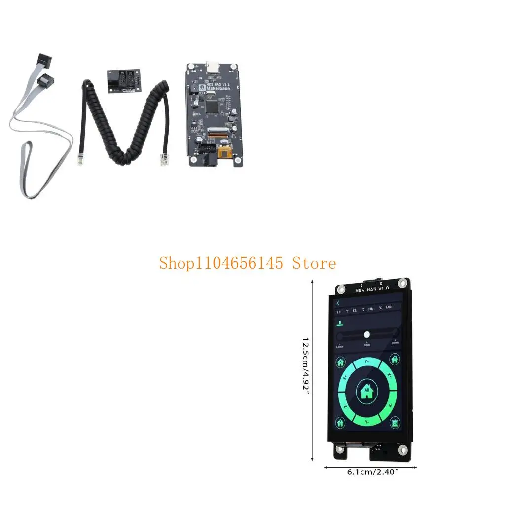 5asd 4,3 дюйма 800x480 IPS для сенсорного экрана MKS H43 V1.0, комплекты модулей контроллера ЖК-дисплея для Ender-3 V2/Ender 3
5asd 4,3 дюйма 800x480 IPS для сенсорного экрана MKS H43 V1.0, комплекты модулей контроллера ЖК-дисплея для Ender-3 V2/Ender 3