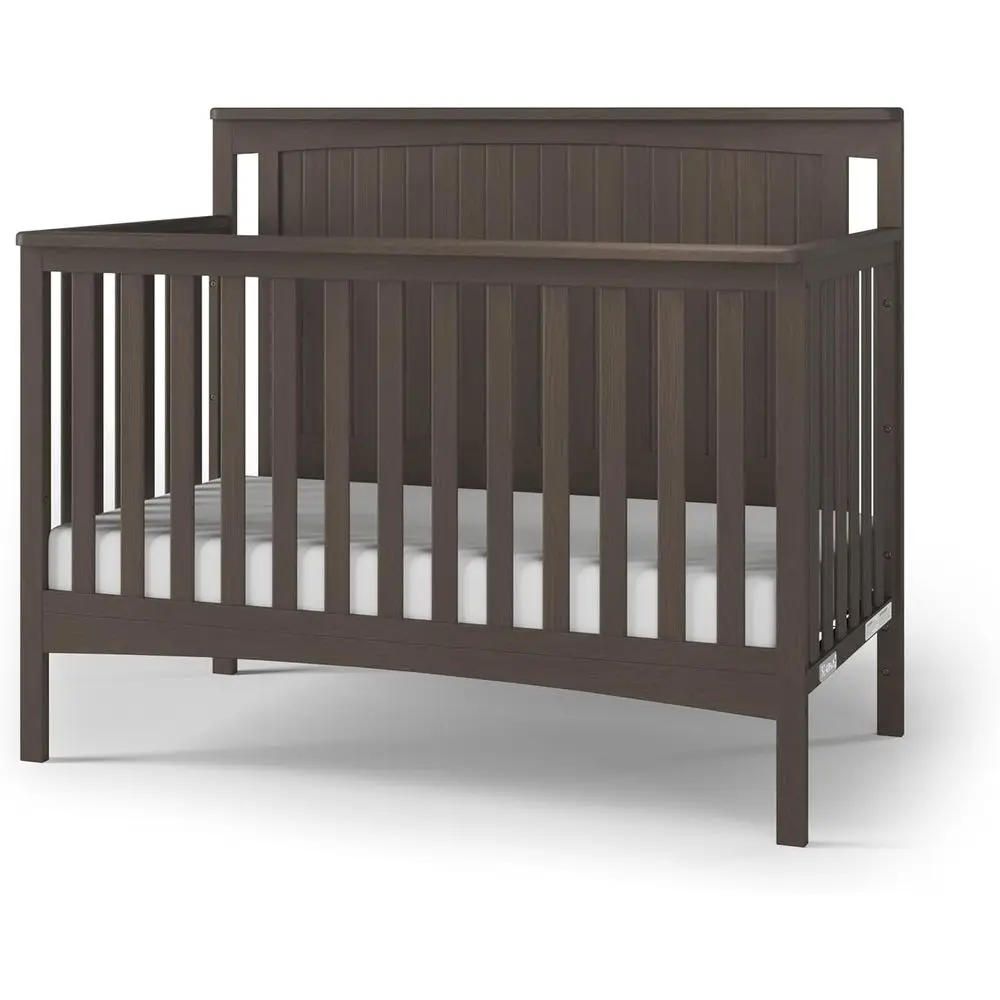 4-in-1 Convertible Crib, Converts to Day Bed, Toddler Bed, Full Size, 3 Mattress Positions, Non-Toxic, Baby Safe in Dapper Gray
4-in-1 Convertible Crib, Converts to Day Bed, Toddler Bed, Full Size, 3 Mattress Positions, Non-Toxic, Baby Safe in Dapper Gray