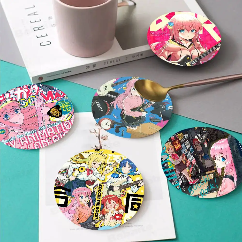 Music Anime B-BOCCHI THE R-ROCK Wood Coaster Set - Heat Resistant For Tea & Coffee, Home Cafe Decor Holiday Gift
Music Anime B-BOCCHI THE R-ROCK Wood Coaster Set - Heat Resistant For Tea & Coffee, Home Cafe Decor Holiday Gift