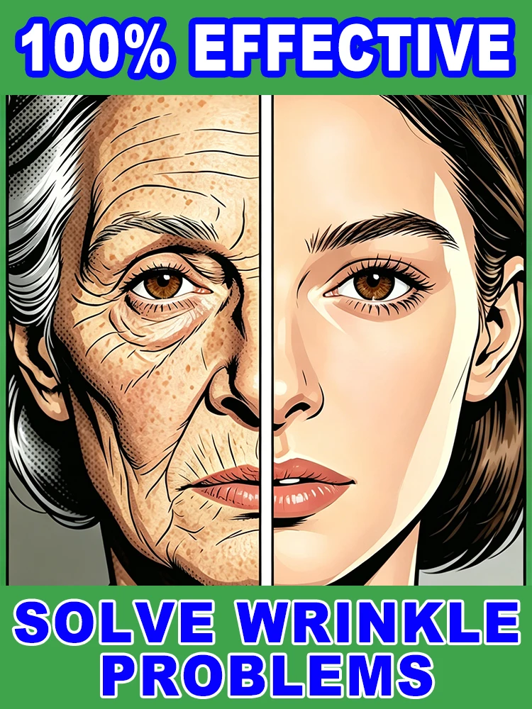 No wrinkles, no fine lines, wrinkles disappear
No wrinkles, no fine lines, wrinkles disappear