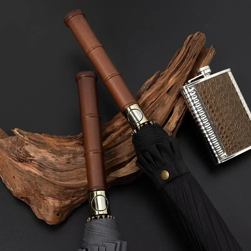 Resistant Wooden Handle Long Handle Umbrella 16 Bone Reinforced Sturdy Umbrella Wind Resistant Automatic Double Person Storm
Resistant Wooden Handle Long Handle Umbrella 16 Bone Reinforced Sturdy Umbrella Wind Resistant Automatic Double Person Storm
