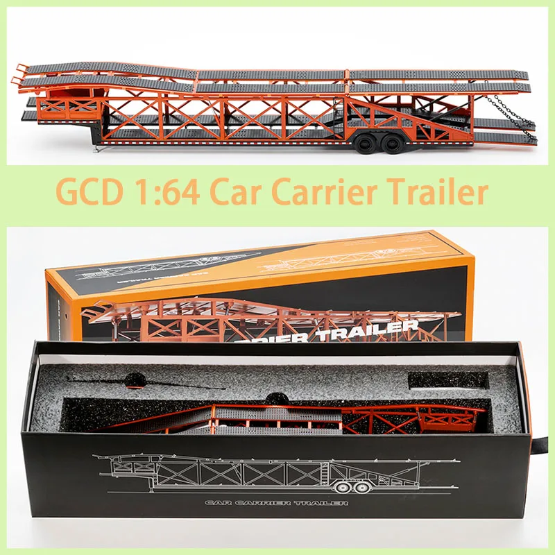 GCD 1:64 Car Carrier Trailer Alloy Car Model Holiday Collection & Gift & Souvenir Display Toy
GCD 1:64 Car Carrier Trailer Alloy Car Model Holiday Collection & Gift & Souvenir Display Toy