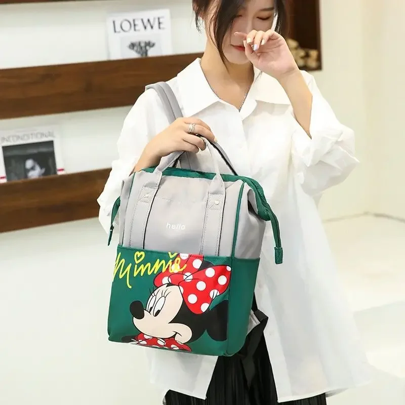 Disney cartoon women New Minnie Mickey Mouse Backpack Schoolbag Girls and Boys Cute mummy bag Shoulder Bag
Disney cartoon women New Minnie Mickey Mouse Backpack Schoolbag Girls and Boys Cute mummy bag Shoulder Bag
