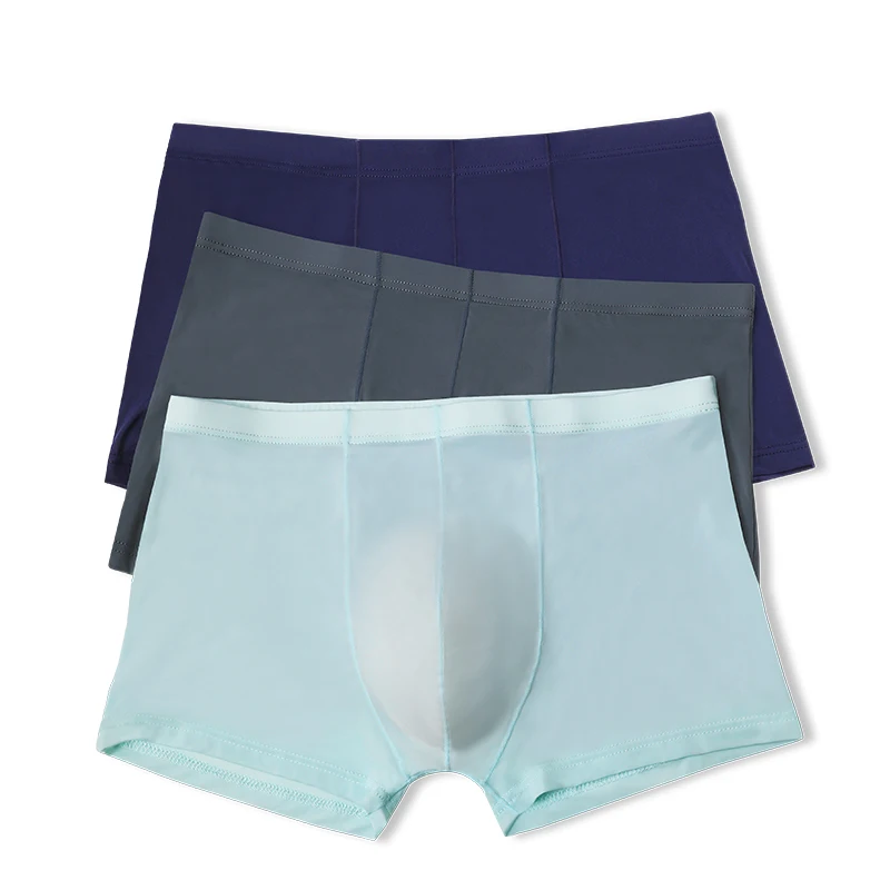 Men's Underwear Ice Silk Ultra-Thin Summer Breathable Men's Four Cornered Shorts, Flat Toe Shorts, Youth Bottom Shorts, Sexy
Men's Underwear Ice Silk Ultra-Thin Summer Breathable Men's Four Cornered Shorts, Flat Toe Shorts, Youth Bottom Shorts, Sexy