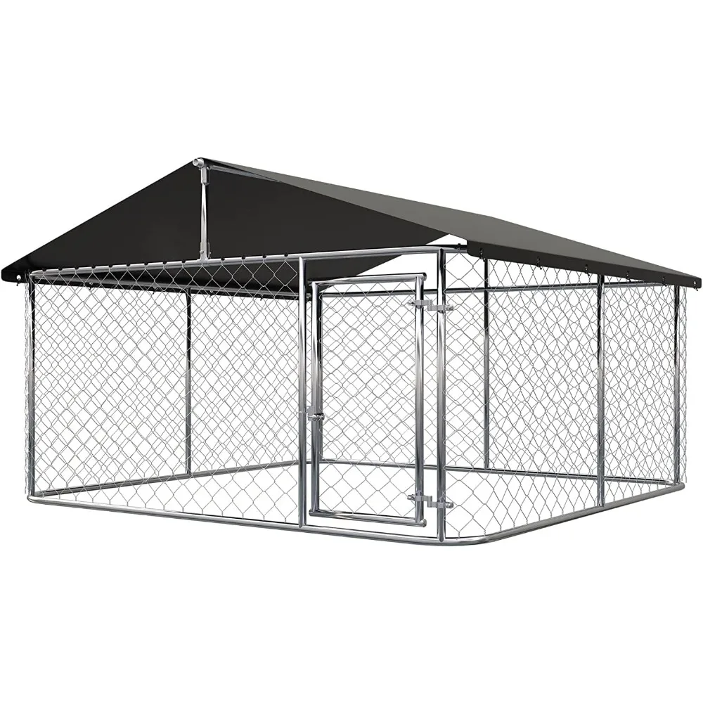 Outdoor Dog Playpen Heavy Duty Dog Kennel House Mesh Dog Big Cage Pet Kennel Steel Fence with Secure Lock
Outdoor Dog Playpen Heavy Duty Dog Kennel House Mesh Dog Big Cage Pet Kennel Steel Fence with Secure Lock