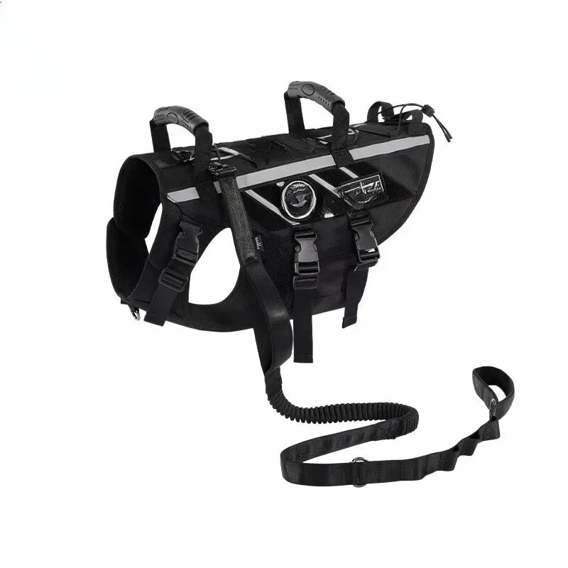 Tactical Dog Harness Outdoor Medium Large Dogs Vest Style Pet Walking Leash No Pull Adjustable Training Lead
Tactical Dog Harness Outdoor Medium Large Dogs Vest Style Pet Walking Leash No Pull Adjustable Training Lead