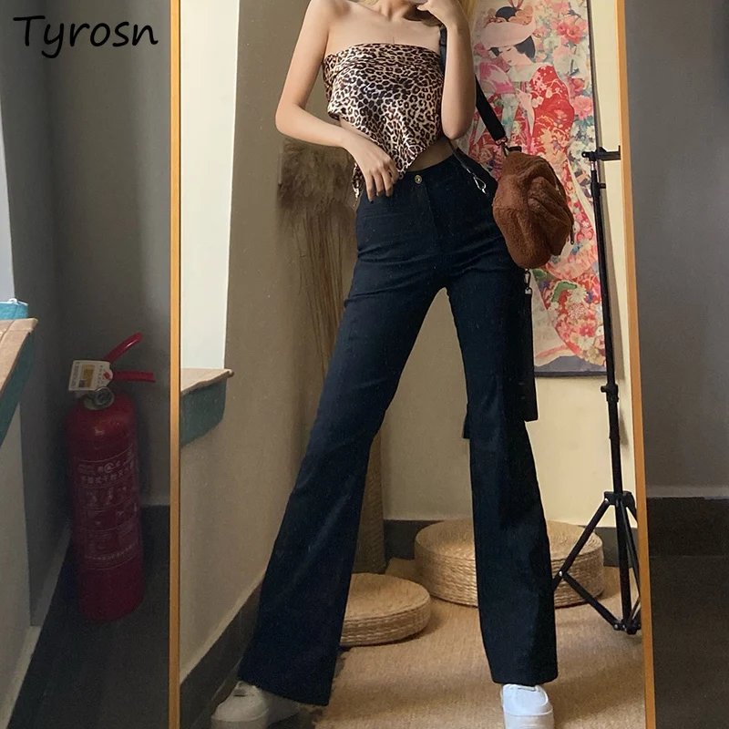 High Waist Jeans Women Black American Retro Vintage Slim Fit Stretchy Simple Hot Girls Streetwear Summer Y2k All-match Fashion
High Waist Jeans Women Black American Retro Vintage Slim Fit Stretchy Simple Hot Girls Streetwear Summer Y2k All-match Fashion
