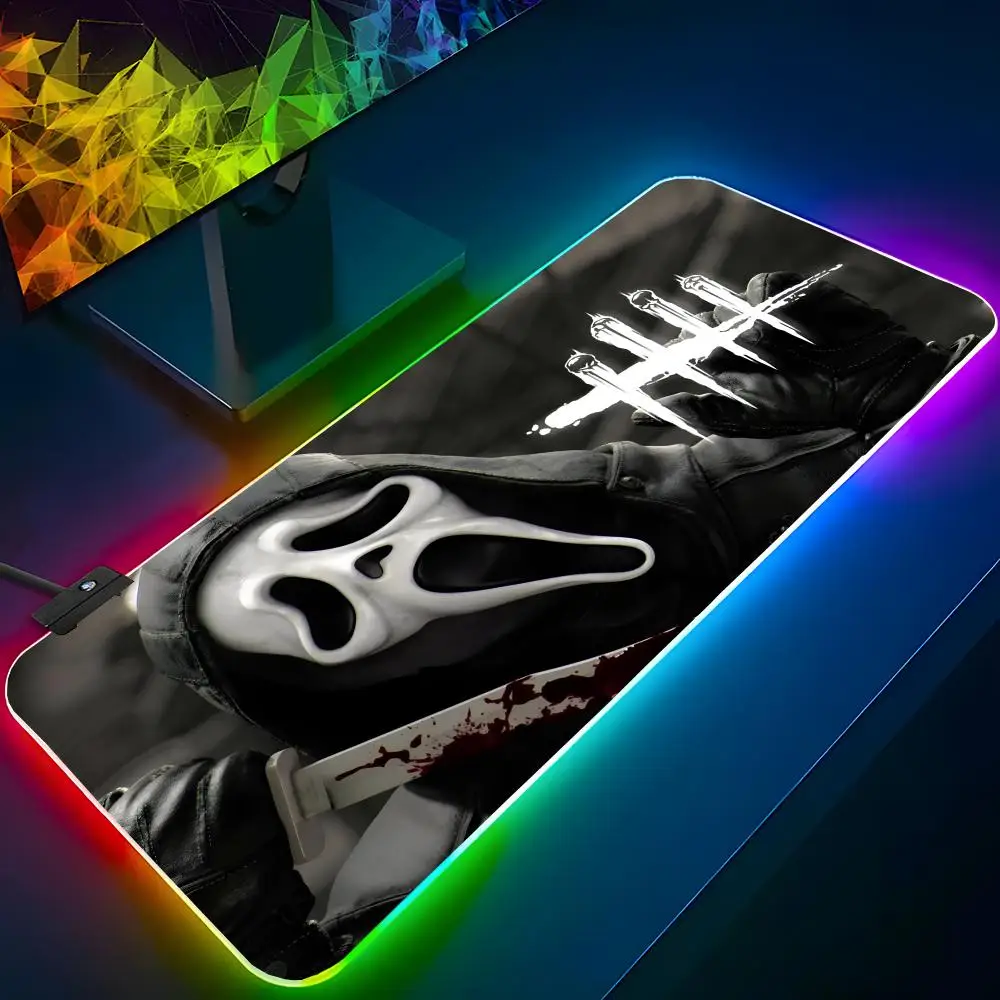 Ghostface S-ScreamES Mouse Pad RGB Backlit Mouse Pad Laptop Mouse Pad Laptop Gamer Computer Desk Gaming Accessories
Ghostface S-ScreamES Mouse Pad RGB Backlit Mouse Pad Laptop Mouse Pad Laptop Gamer Computer Desk Gaming Accessories