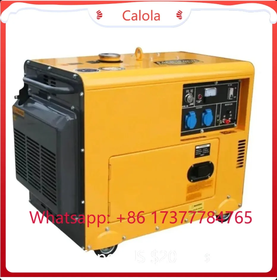 Silent Inverter Generator, 5KW 8KVA 10KVA 10KW Outdoor Portable Power Generator Ready Stock
Silent Inverter Generator, 5KW 8KVA 10KVA 10KW Outdoor Portable Power Generator Ready Stock