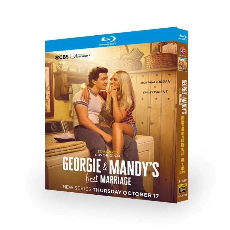 Georgie & Mandy's First Marriage Season 1 (2024) Blu-ray discBlu-ray disc 3-Disc Boxed
Georgie & Mandy's First Marriage Season 1 (2024) Blu-ray discBlu-ray disc 3-Disc Boxed