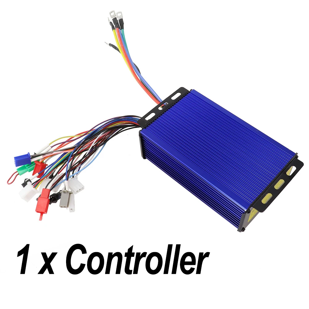 Accessories Brushless Controller Motor Controller 6.6*4*2.3 Inch Metal 1500W-2000W 1Pcs 48V/60V/64V/72V Practical
Accessories Brushless Controller Motor Controller 6.6*4*2.3 Inch Metal 1500W-2000W 1Pcs 48V/60V/64V/72V Practical