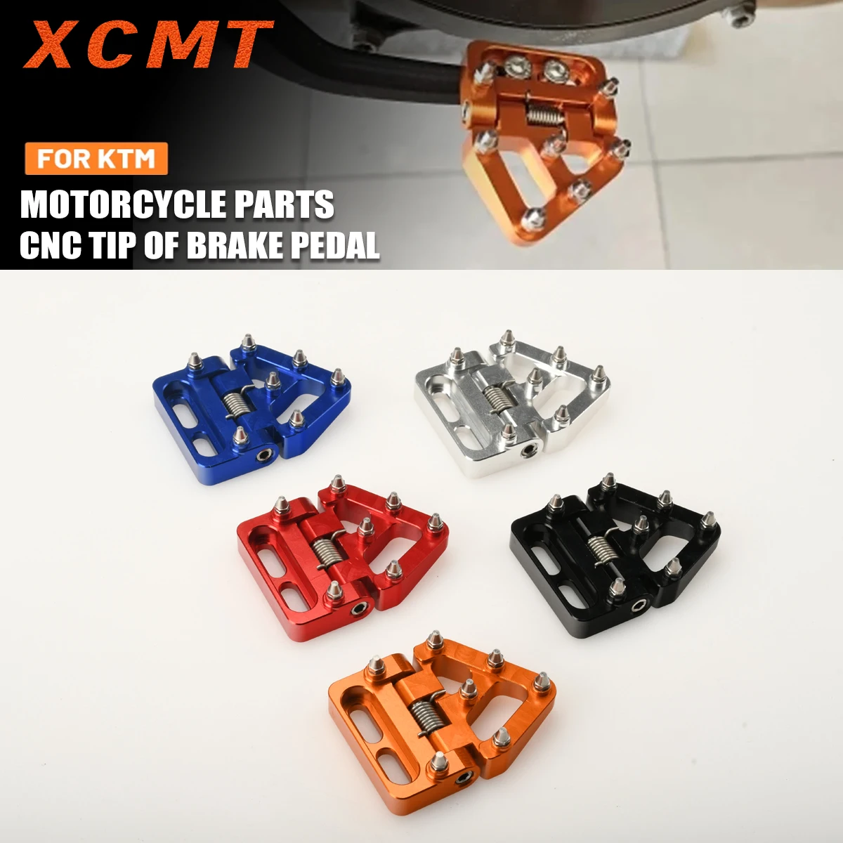 Off Road Motorcycle Accessories CNC Aluminum Alloy Foldable Brake Pedal Tip For KTM SX SXF XC XCF XCW XCFW EXC EXCF 2004-2016
Off Road Motorcycle Accessories CNC Aluminum Alloy Foldable Brake Pedal Tip For KTM SX SXF XC XCF XCW XCFW EXC EXCF 2004-2016