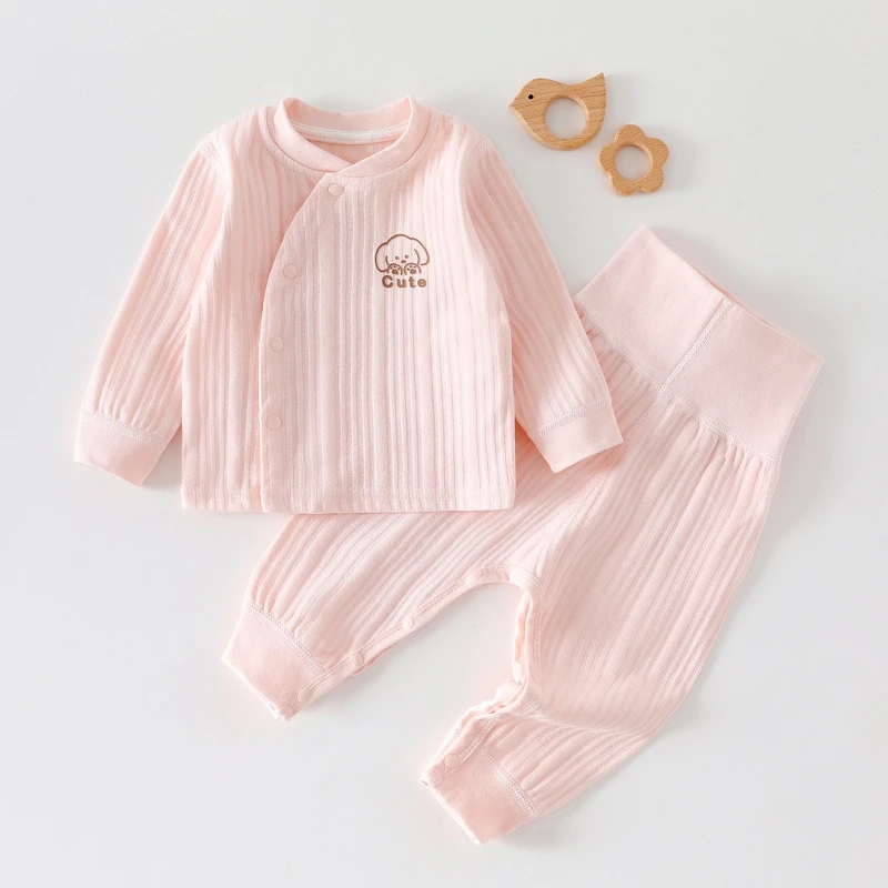 Unisex Baby 100% Cotton Fall Warm Underwear Set Cute Puppy Jacquard Top with High-Waisted Belly-Protecting Pants for Christmas
Unisex Baby 100% Cotton Fall Warm Underwear Set Cute Puppy Jacquard Top with High-Waisted Belly-Protecting Pants for Christmas