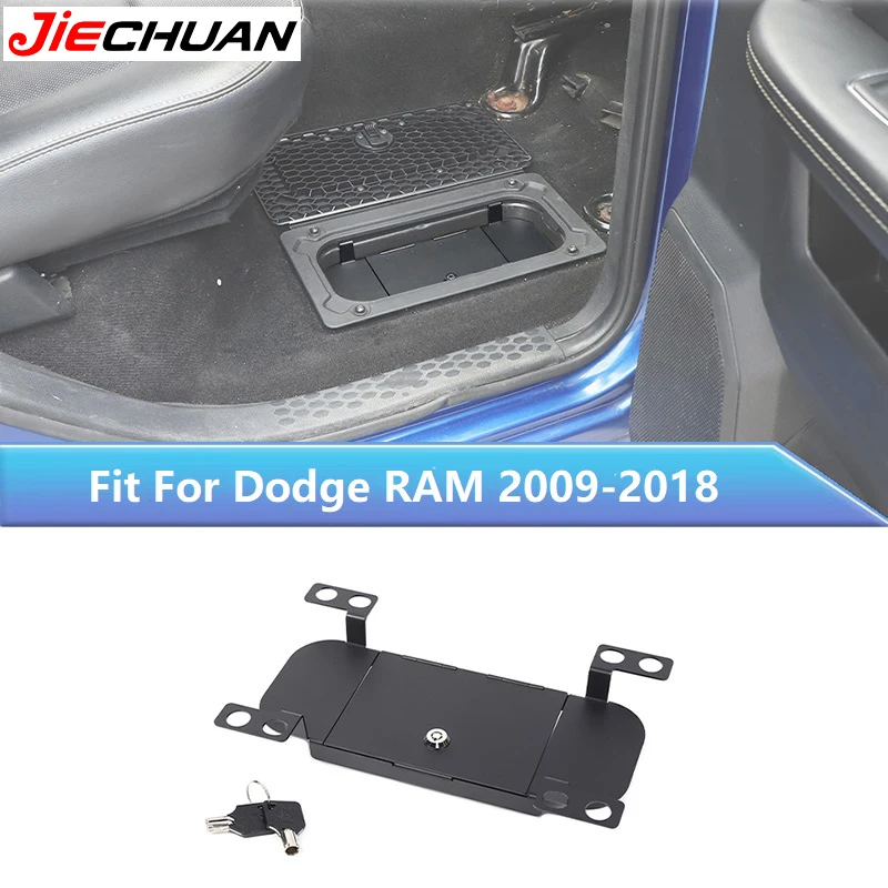 JIECHUAN Metal Car Rear seat storage compartment safety box with lock Fit for Dodge RAM 2009-2018,Auto organizer accessories
JIECHUAN Metal Car Rear seat storage compartment safety box with lock Fit for Dodge RAM 2009-2018,Auto organizer accessories