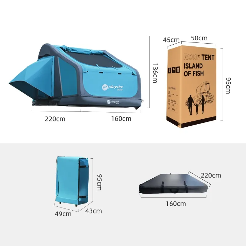 Pop up Tent with Telescopic Ladder UV-Proof Quick Setup Tent with Blackout Coating for Short Camping Trips
Pop up Tent with Telescopic Ladder UV-Proof Quick Setup Tent with Blackout Coating for Short Camping Trips