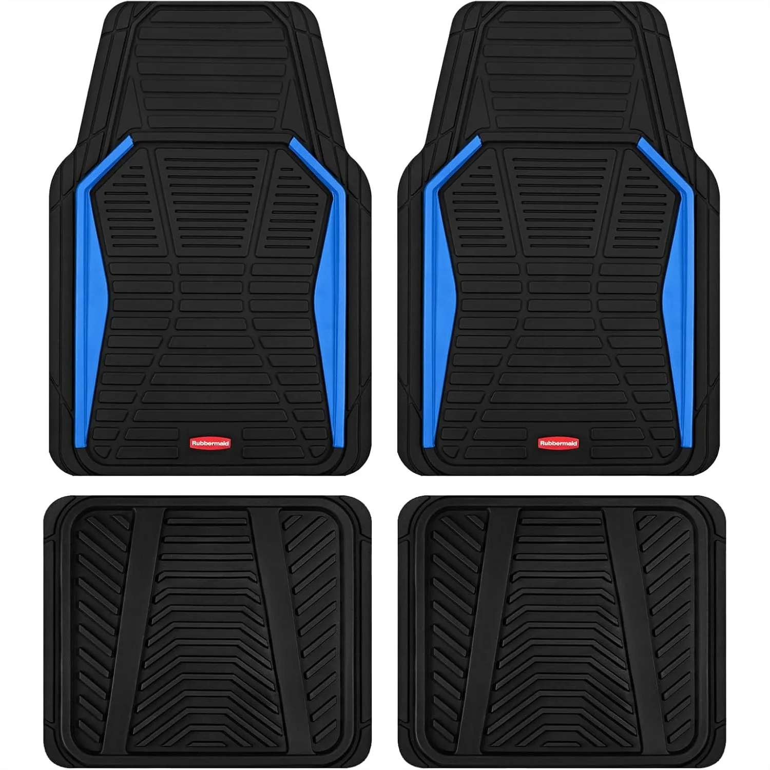 All-Weather Heavy-Duty Car Mats Full Set 4-Piece Trim-to-Fit Universal Waterproof Rubber Floor Liners for Trucks, SUVs, Vans
All-Weather Heavy-Duty Car Mats Full Set 4-Piece Trim-to-Fit Universal Waterproof Rubber Floor Liners for Trucks, SUVs, Vans