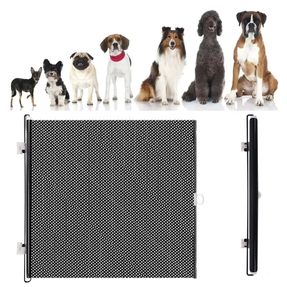 Retractable Pet Safety Gate Wide, Indoor Mesh Fence for Dogs & kitten, Mounting Accessories Included for Doors & Hallways
Retractable Pet Safety Gate Wide, Indoor Mesh Fence for Dogs & kitten, Mounting Accessories Included for Doors & Hallways