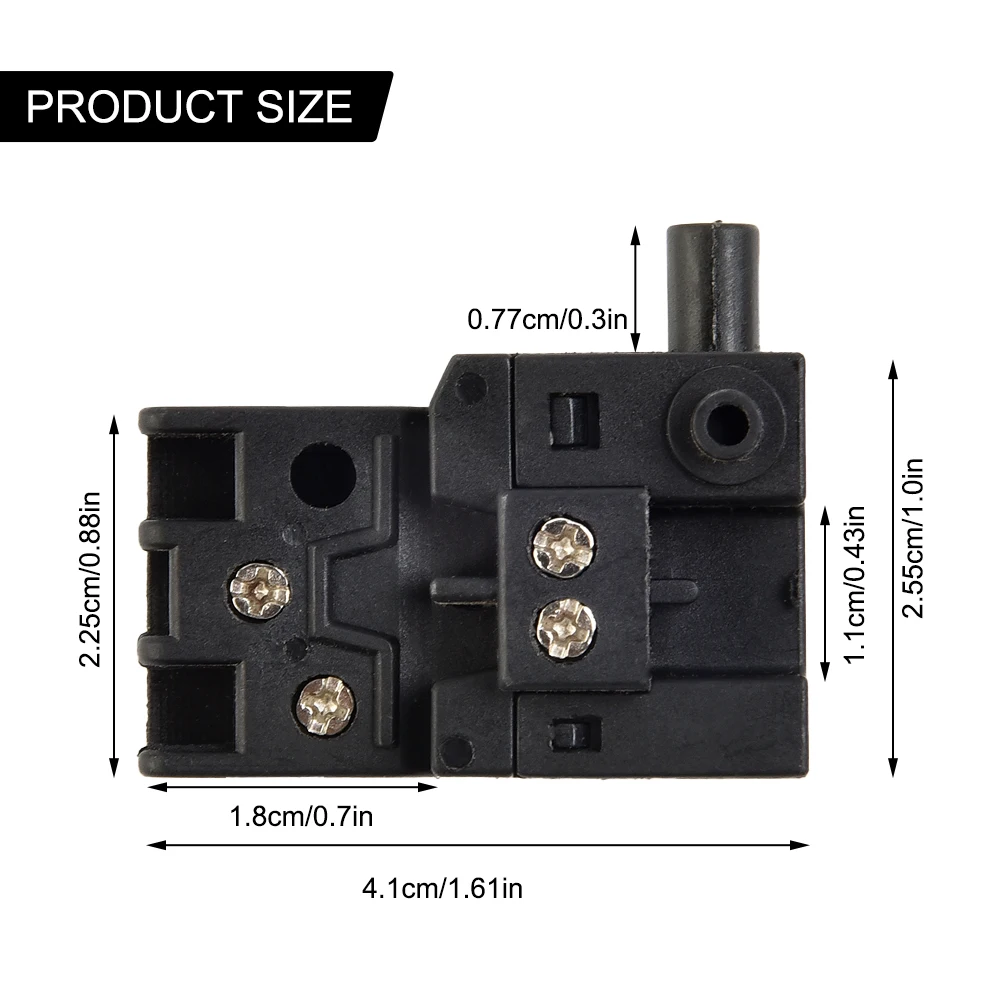 Выключатель-триггер для электрического молотка 4304/1404, сменный пластиковый компонент для лобзика, подходит для электрической криволинейной пилы
Выключатель-триггер для электрического молотка 4304/1404, сменный пластиковый компонент для лобзика, подходит для электрической криволинейной пилы