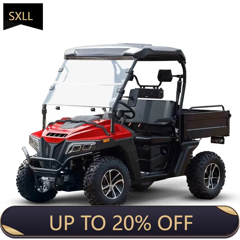 SXLL 10KW 72v All Terrain 4 Wheel Farm UTV Utility Vehicle
SXLL 10KW 72v All Terrain 4 Wheel Farm UTV Utility Vehicle
