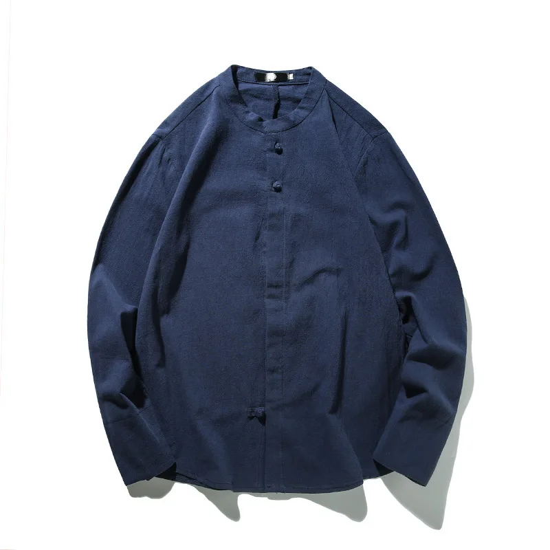 New Men's Simple Button Men's Shirt Large Size Shirt Chinese Style Retro Tang Style
New Men's Simple Button Men's Shirt Large Size Shirt Chinese Style Retro Tang Style