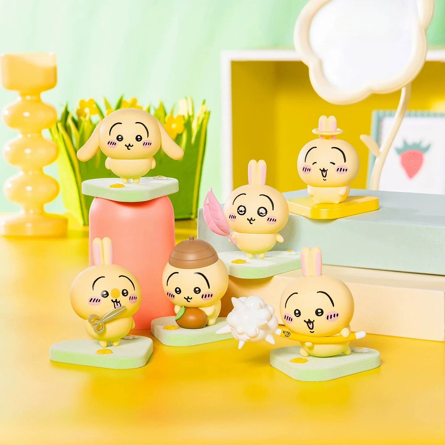 Chiikawa Usagi Soft Vinyl Figure Blind Box Cute Kawaii Collectible Mini Anime Figurine Mystery Toy Home Desk Decor Gift for Fans
Chiikawa Usagi Soft Vinyl Figure Blind Box Cute Kawaii Collectible Mini Anime Figurine Mystery Toy Home Desk Decor Gift for Fans