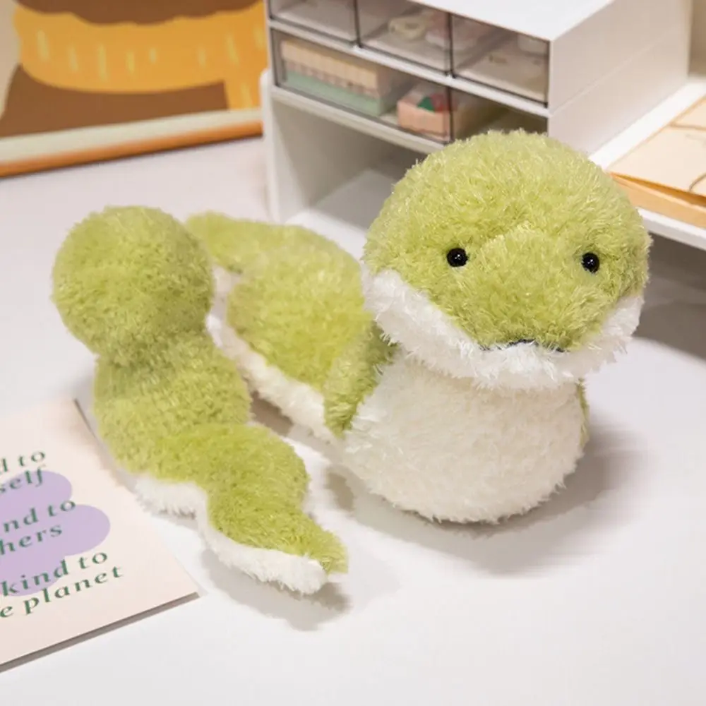 Cartoon Green Snake Plush Toy Kawaii Snake Zodiac Year Cute Snake Plush Doll Appease Doll 25/43cm Soft Stuffed Dolls
Cartoon Green Snake Plush Toy Kawaii Snake Zodiac Year Cute Snake Plush Doll Appease Doll 25/43cm Soft Stuffed Dolls