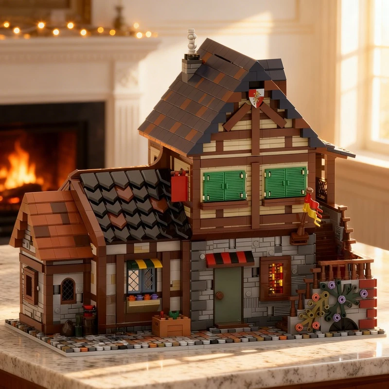 2721pcs MOC Modular Medieval French House Castle Model Building Blocks Creative Gift DIY Display Decor Adult Premium Kids Desk
2721pcs MOC Modular Medieval French House Castle Model Building Blocks Creative Gift DIY Display Decor Adult Premium Kids Desk