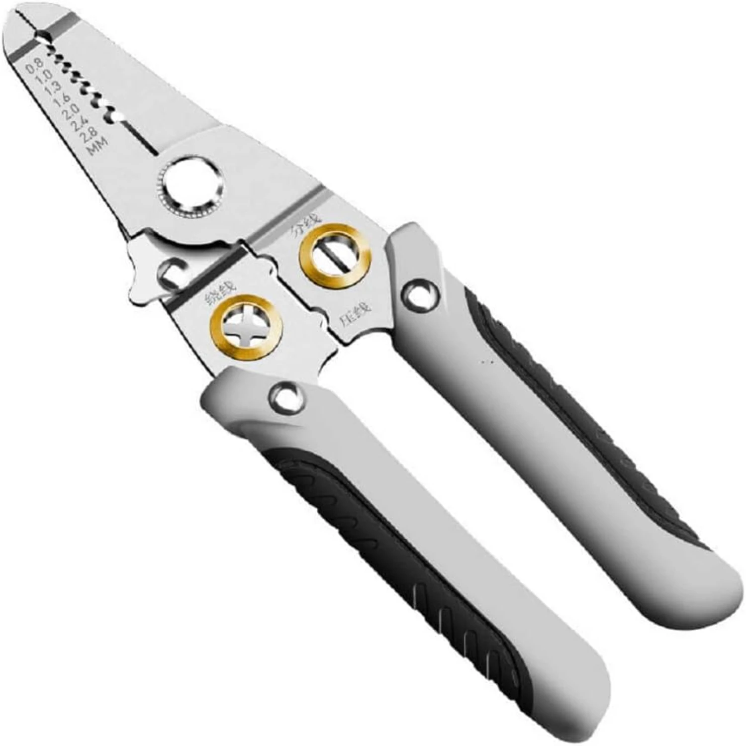 Advanced High-precision Stainless Steel Wire Strippers - Superior Professional Multifunctional Tools for Electricians - Accurate
Advanced High-precision Stainless Steel Wire Strippers - Superior Professional Multifunctional Tools for Electricians - Accurate