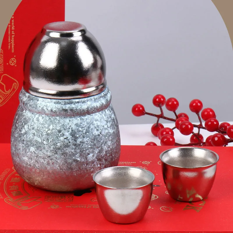 200ml Pure Titanium Thermal Water Bottle / Thermos Cup / Double-Layer Vacuum Flask with Filter, Tableware Set, Business Gift
200ml Pure Titanium Thermal Water Bottle / Thermos Cup / Double-Layer Vacuum Flask with Filter, Tableware Set, Business Gift