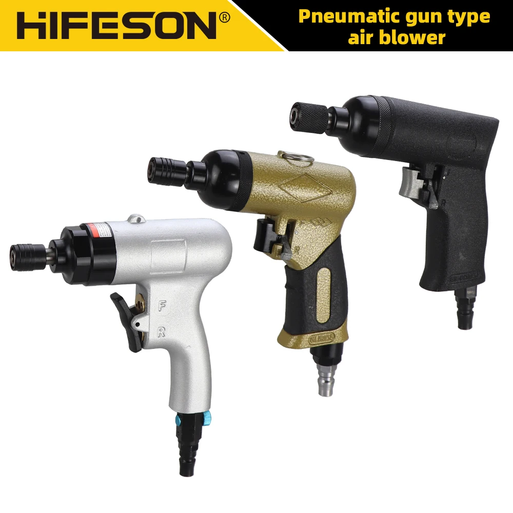 1/4'' Pneumatic Screwdriver Gun 12000 RPM,Forward And Reverse Switch,4-5mm Pneumatic Screw Driver Tool,70Nm Air Screwdriver