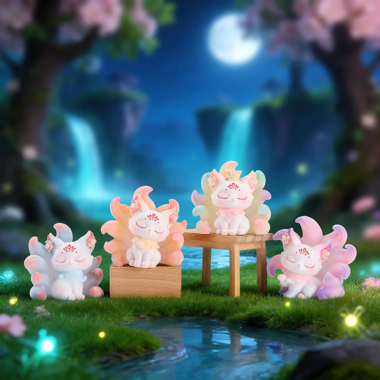 Ancient Style Nine-Tailed Fox Figure Ten Miles Of Peach Blossoms Spirit Fox Series Blind Box Car Ornament Mystery Box Fun Gifts
Ancient Style Nine-Tailed Fox Figure Ten Miles Of Peach Blossoms Spirit Fox Series Blind Box Car Ornament Mystery Box Fun Gifts