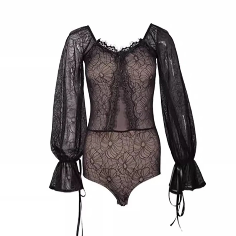 Элегантный женский топ для современных танцев и бальных танцев с кружевными вставками и рукавами «листья лотоса»
Элегантный женский топ для современных танцев и бальных танцев с кружевными вставками и рукавами «листья лотоса»