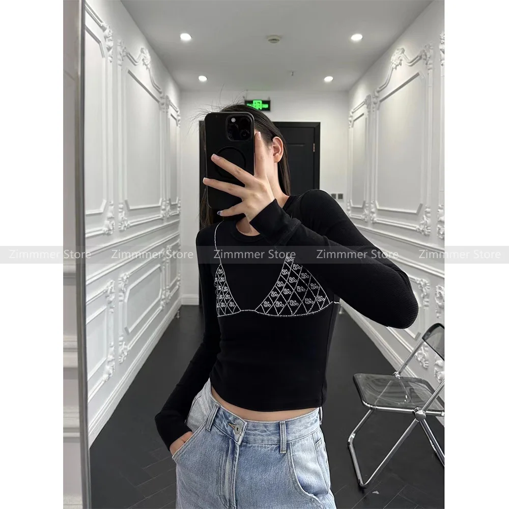 Ladies new autumn and winter fashionable round neck heavy-duty slim elastic bottoming shirt top
Ladies new autumn and winter fashionable round neck heavy-duty slim elastic bottoming shirt top
