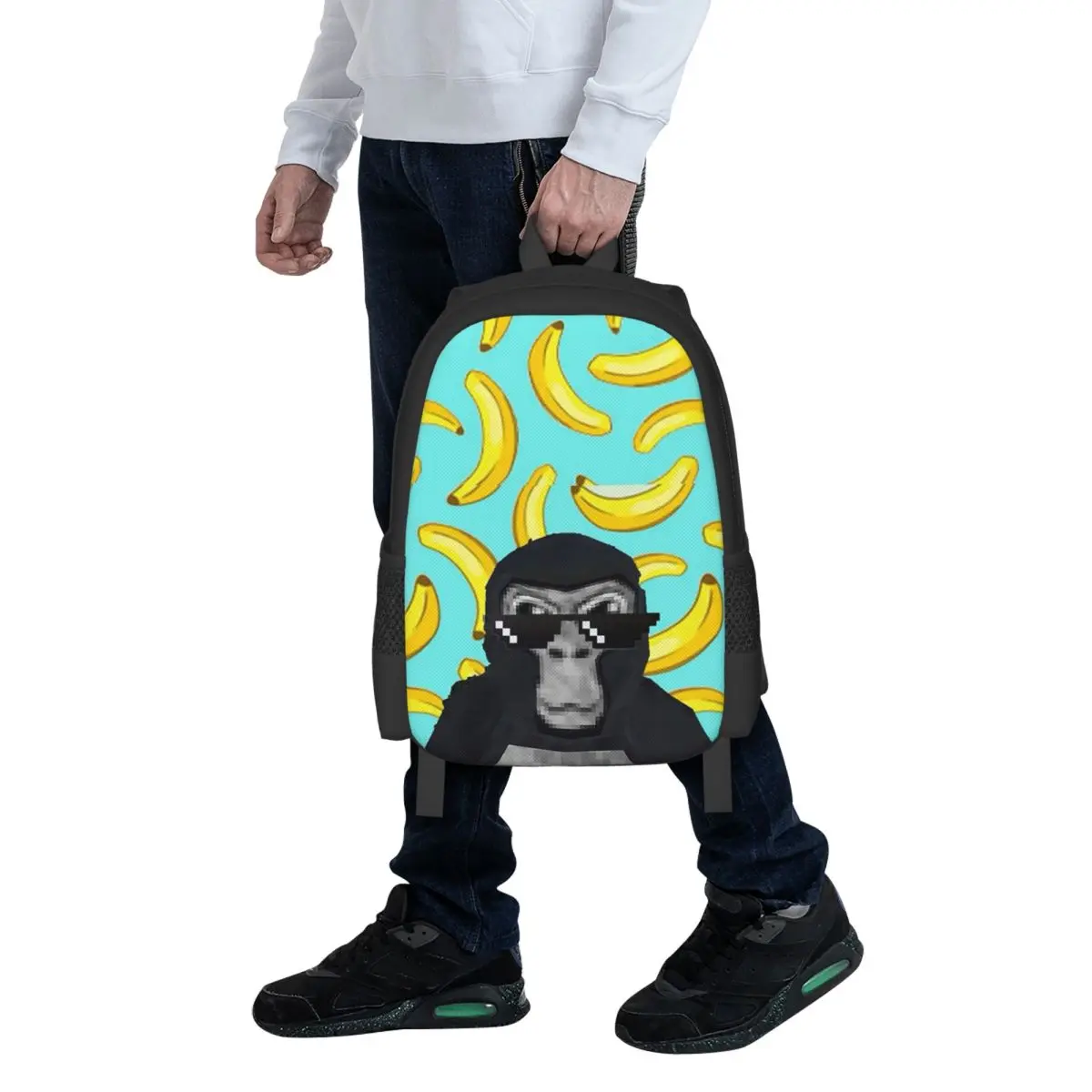 Gorilla Tag Monkey Student Backpack School Bag Hiking Travel Daypack for Boys Girls Fashion Bookbag Shoulder Bags
Gorilla Tag Monkey Student Backpack School Bag Hiking Travel Daypack for Boys Girls Fashion Bookbag Shoulder Bags