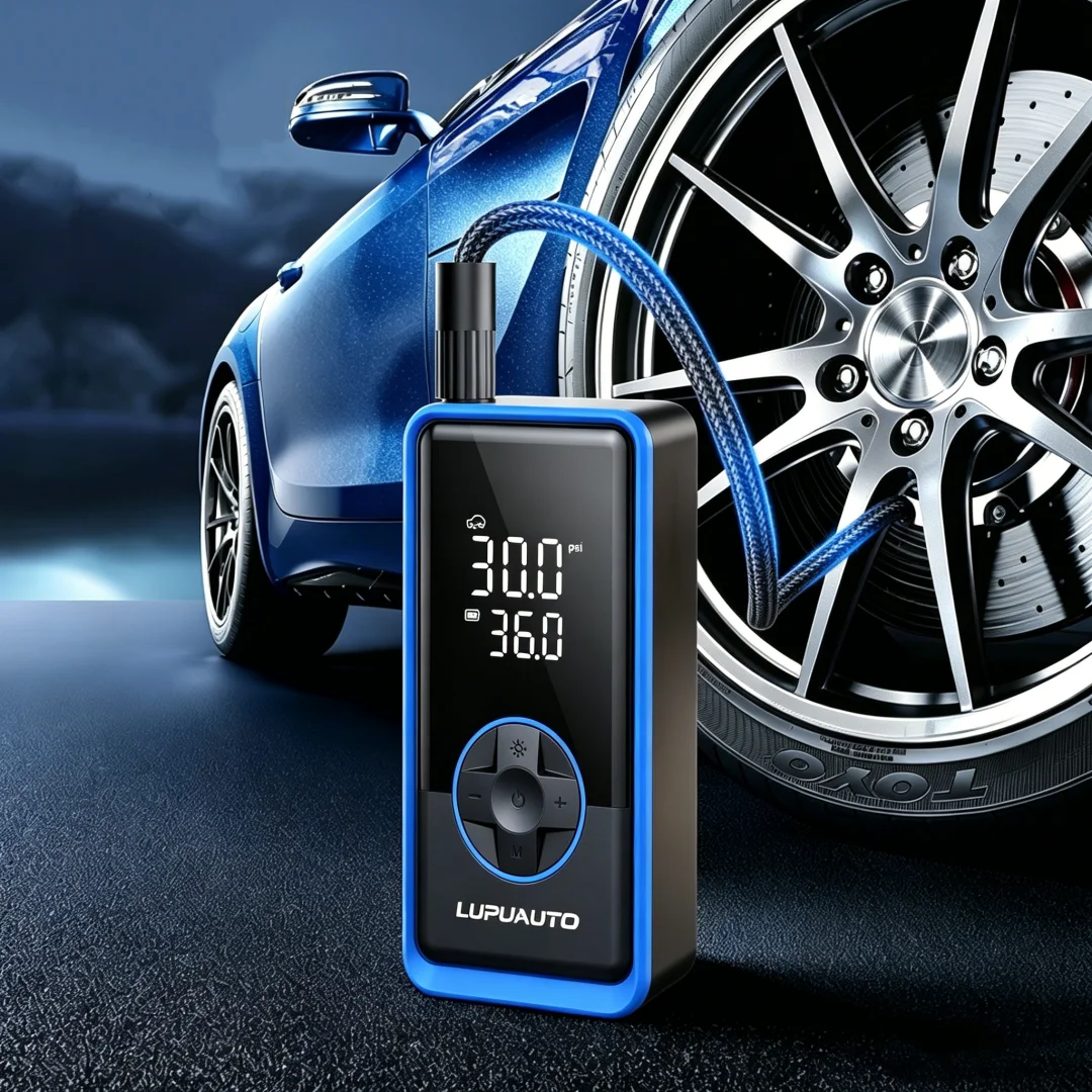 150PSI Car Inflator Pump Wireless Handheld Inflator Pump Intelligent Digital Display Automotive Universal Portable Inflator Pump
150PSI Car Inflator Pump Wireless Handheld Inflator Pump Intelligent Digital Display Automotive Universal Portable Inflator Pump
