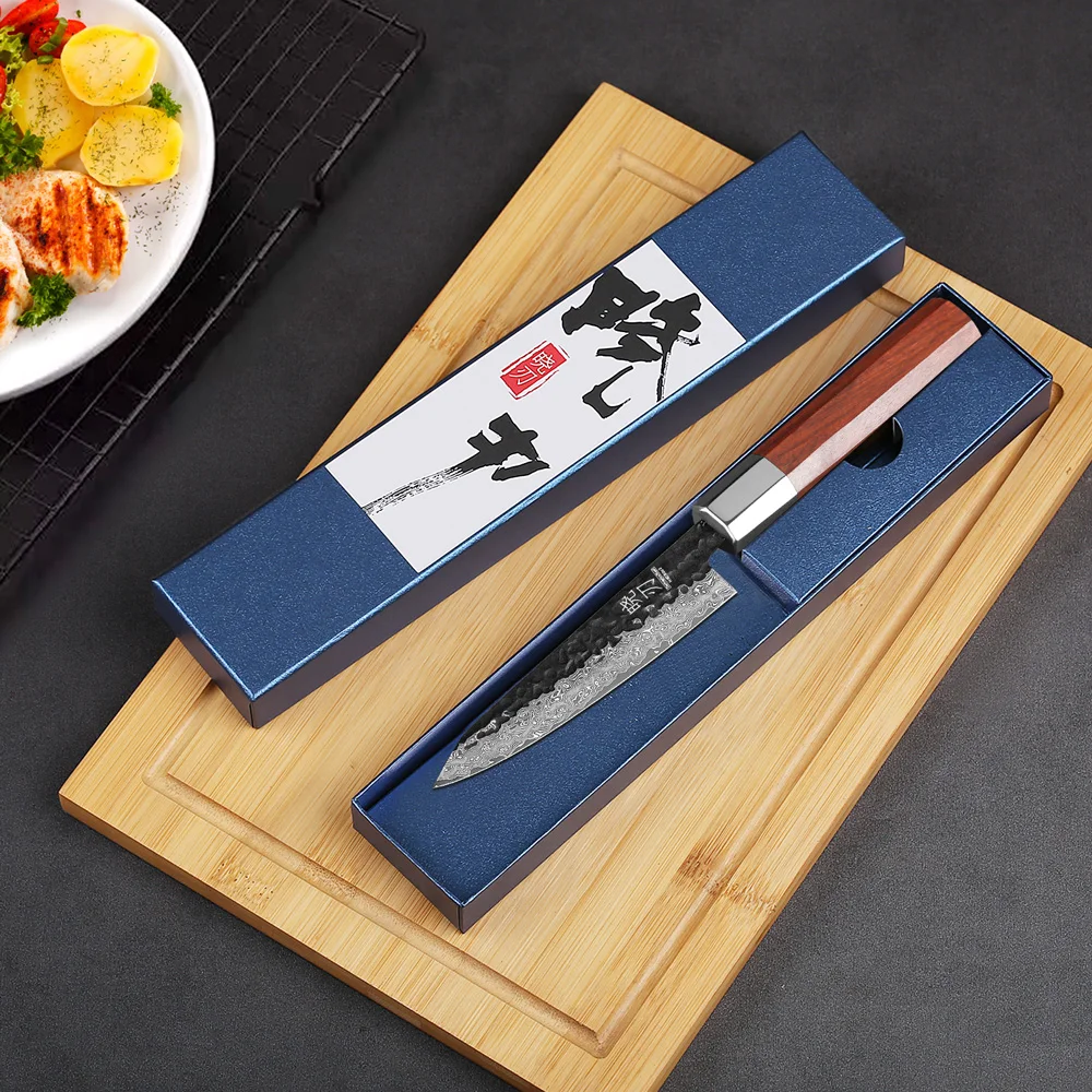 5" Utility Knife Damascus Steel Professional Chef Knives Kitchen Japanese Handmade Vegetable Fruit Peeler Multi Purpose tools
5" Utility Knife Damascus Steel Professional Chef Knives Kitchen Japanese Handmade Vegetable Fruit Peeler Multi Purpose tools