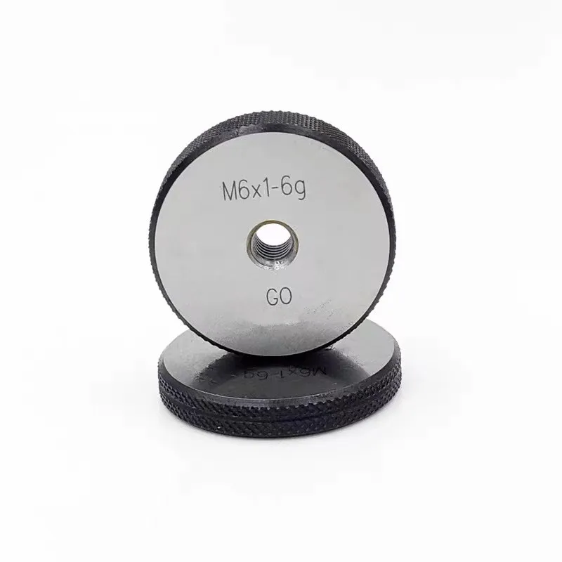 Factory Supply Metric Thread Ring Gauges M8X1.25 6g Go/NoGo GOST Standard UN/UNEF/UNF/TR Gauge Customized Logo
Factory Supply Metric Thread Ring Gauges M8X1.25 6g Go/NoGo GOST Standard UN/UNEF/UNF/TR Gauge Customized Logo