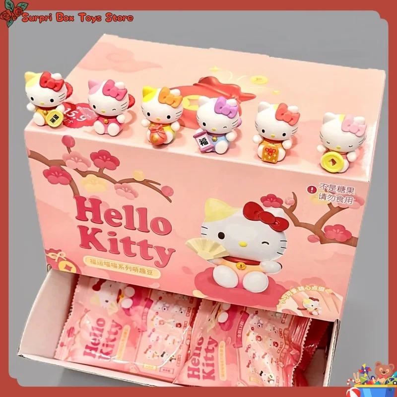 Original Sanrio Hellokitty Lucky Meow Series Blind Box Kawaii Mini Beans Ring Jewelry Figure Collect Toys Birthday Gift For Kids
Original Sanrio Hellokitty Lucky Meow Series Blind Box Kawaii Mini Beans Ring Jewelry Figure Collect Toys Birthday Gift For Kids