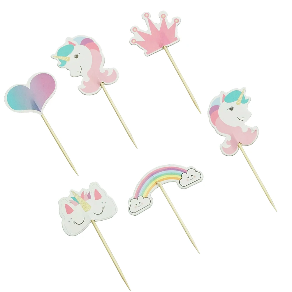 Unicorns Insert Flag Decoration Animal Cake Toppers Decorate Picks Child Decorations
Unicorns Insert Flag Decoration Animal Cake Toppers Decorate Picks Child Decorations