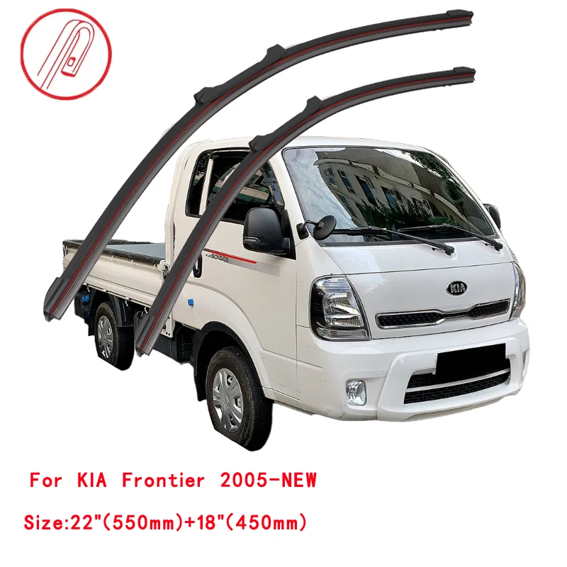 For KIA Bongo MPV BUS Frontier 1997-2024 Car Windshield Wiper Blade Front Windscreen Brushes Washer Accessories Window Cleaning
For KIA Bongo MPV BUS Frontier 1997-2024 Car Windshield Wiper Blade Front Windscreen Brushes Washer Accessories Window Cleaning