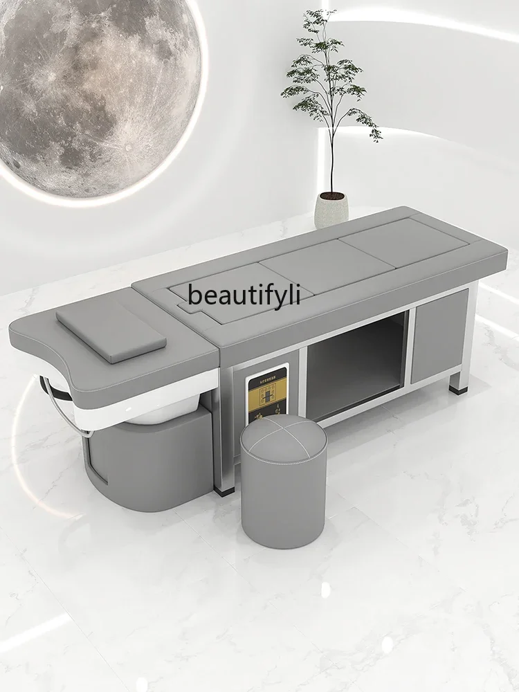 Moxibustion Ceramic Basin Stainless Steel Shelf Thai Shampoo Chair Water Circulation Fumigation Head Treatment Bed Beauty Salon
Moxibustion Ceramic Basin Stainless Steel Shelf Thai Shampoo Chair Water Circulation Fumigation Head Treatment Bed Beauty Salon