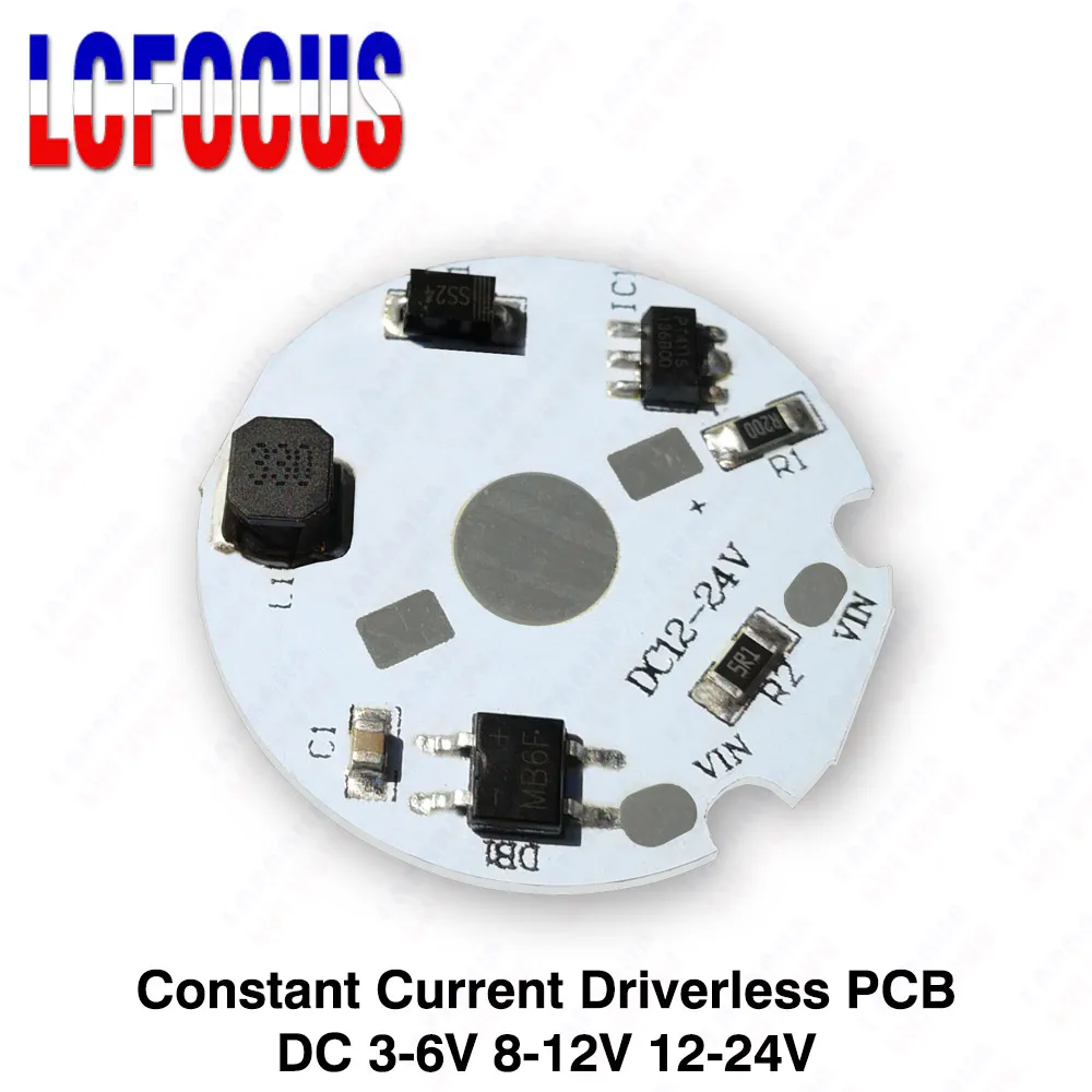 DC 3V 5V 12V 24V Power Supply Driverless PCB Plate Constant Current LED Driver 300mA 600mA For 1W 3W 5W Lighting Transformers
DC 3V 5V 12V 24V Power Supply Driverless PCB Plate Constant Current LED Driver 300mA 600mA For 1W 3W 5W Lighting Transformers