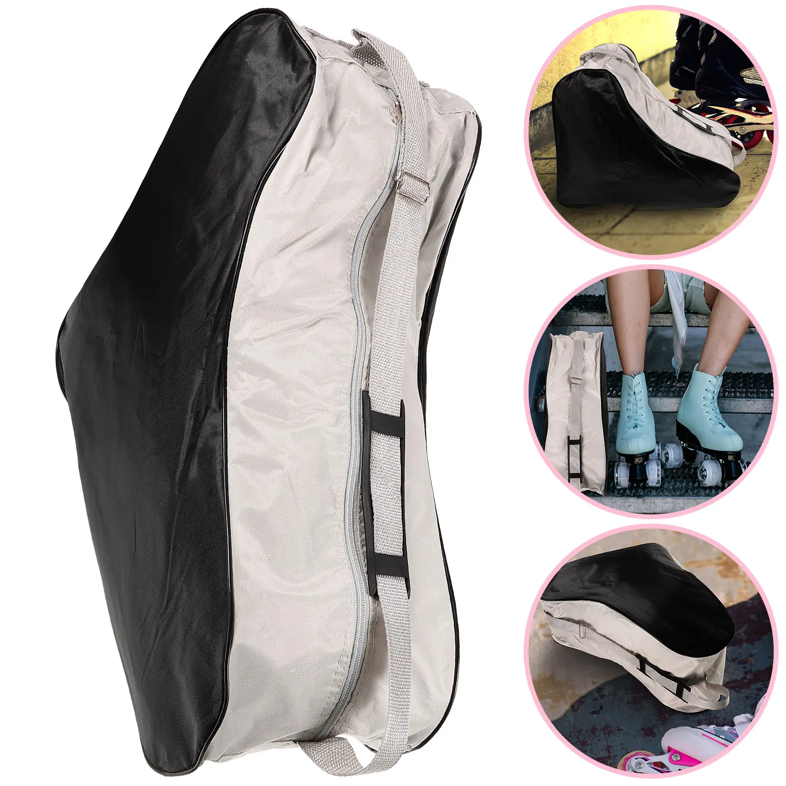 Набор из 1-го комплекта: Сумка-чехол для роликовых коньков и обуви, многофункциональная, портативная, с удобной ручкой, для повседневного использования
Набор из 1-го комплекта: Сумка-чехол для роликовых коньков и обуви, многофункциональная, портативная, с удобной ручкой, для повседневного использования