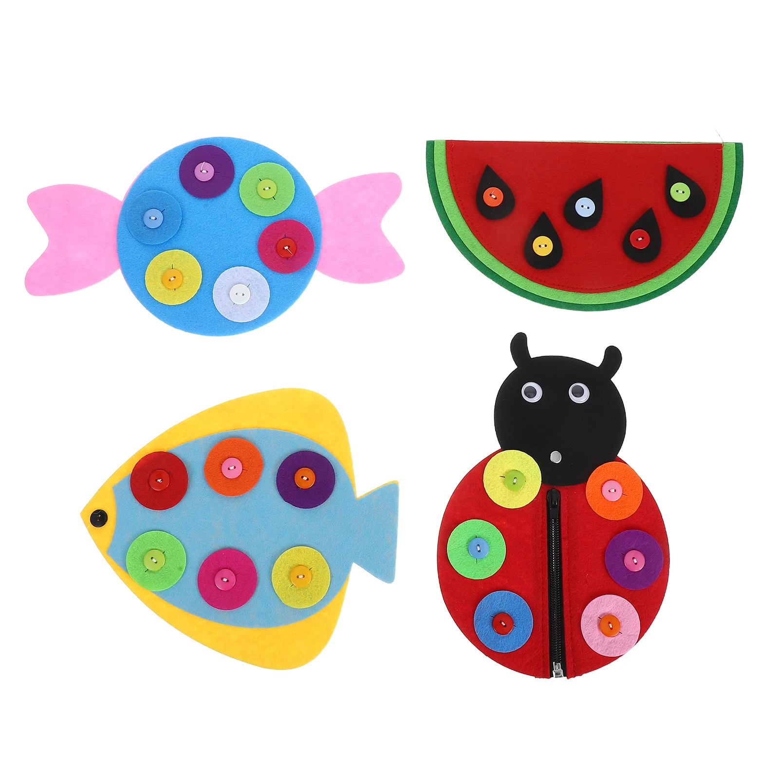 4pcs Montessori Sensory Toys Button Board Cloth Soft Kids Toddlers Fine Motor Skills Diy Preschool Activities
4pcs Montessori Sensory Toys Button Board Cloth Soft Kids Toddlers Fine Motor Skills Diy Preschool Activities
