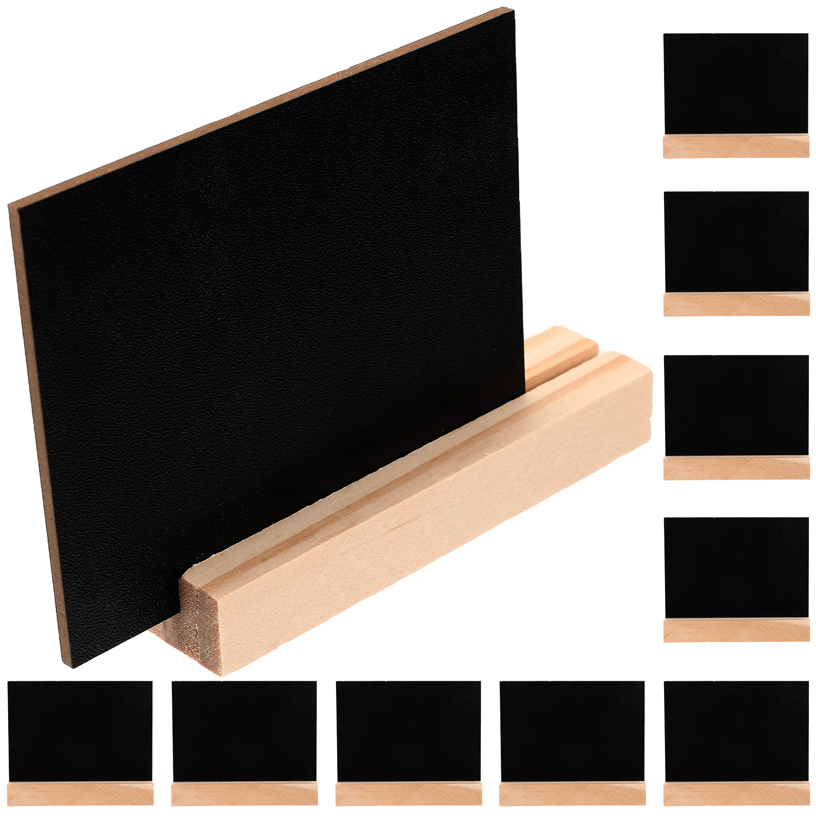 10pcs Double Sided Memo Board Set Whiteboard Marker Tabletop Wall Hanging Chalkboard Sign Home Decoration Wood Material Sturdy
10pcs Double Sided Memo Board Set Whiteboard Marker Tabletop Wall Hanging Chalkboard Sign Home Decoration Wood Material Sturdy
